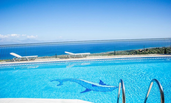 Mathia Villa | Stone villa with amazing view (up to 25 guests)