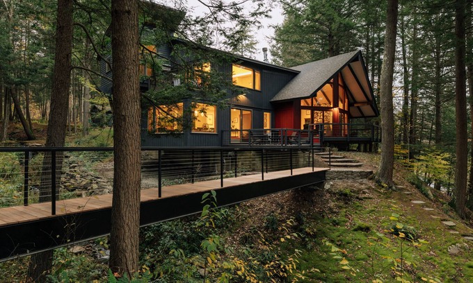 Roscoe Cabin | Stonewater Pines: Riverfront Property on 60 Acres