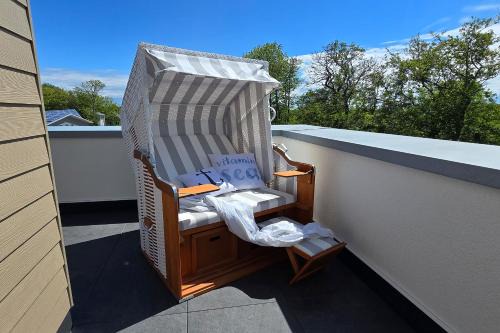 Tossens Apartment | StrandGut 49 – Exklusive Penthousewohnung mit Sauna & nah am Strand!