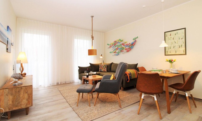 Kuehlungsborn Apartment | Strandresidenz Dünenperle apartment 12: high-quality 2-room apartment close to the beach