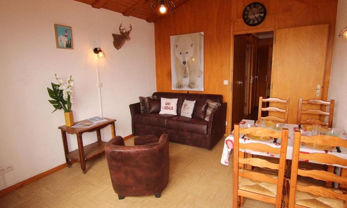 Les Saisies Apartment | Studio 2 pièces, Les Saisies, 5 pers, animaux admis - FR-1-594-81