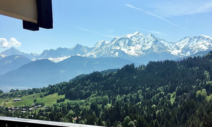 Cordon Apartment | Studio 4 people - superb view of Mont Blanc
