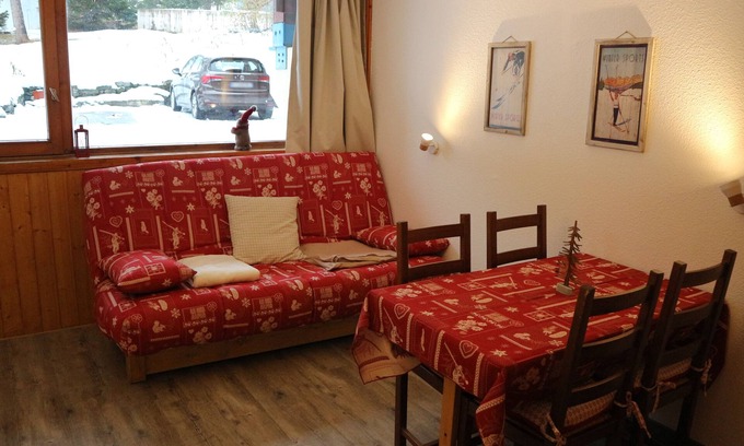 Arc-1800 Apartment | Studio 4P, Ski-in ski-out on Arcs 1800