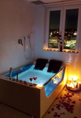 Slavonski Brod Apartment | Studio-Apartment VAL - Luxury massage chair - Private SPA- Hot Tub, Infrared Sauna, , Parking with video surveillance, Entry with PIN 0 - 24h, FREE CANCELLATION 24 hours before Check In, Premium pillows and mattress