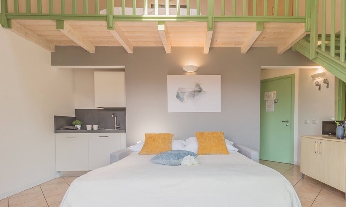 Dervio Apartment | Studio apartment with loft Brezza del lario by Varenna Holidays