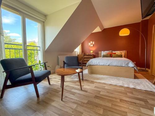 Le Coudray Apartment | Studio calme à 3 min de l'hôpital de Chartres
