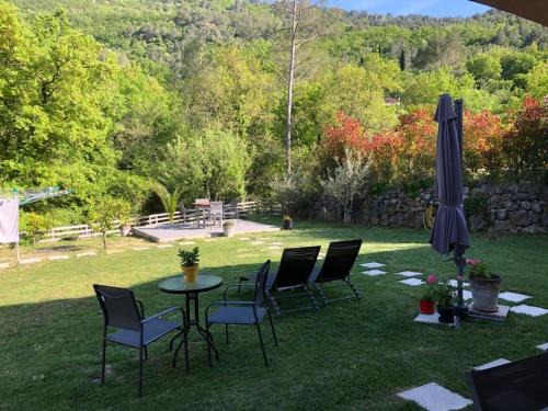Le Bar-sur-Loup Apartment | Studio calme et agréable avec acces jardin partage