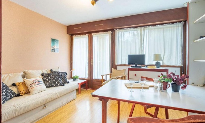 Vignec Apartment | Studio chaleureux pour 4 pers. à Saint Lary avec balcon et parking - FR-1-296-453