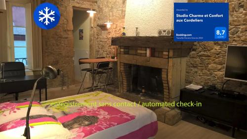 Les Cordeliers Apartment | Studio Charme et Confort aux Cordeliers
