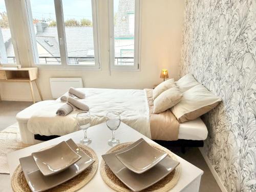 Lorient Apartment | Studio clair rivage centre-ville