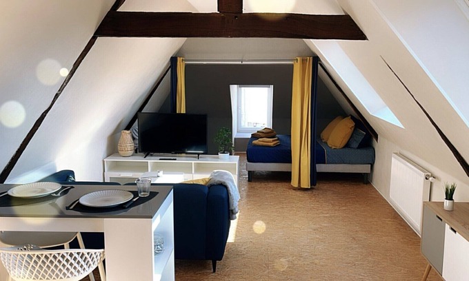 Pontivy Apartment | Studio Cocooning Hyper Centre