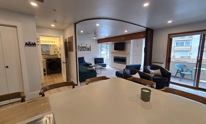Alyeska Apartment | Studio condo steps from ski lifts & Mountain Base with mountain-view balcony