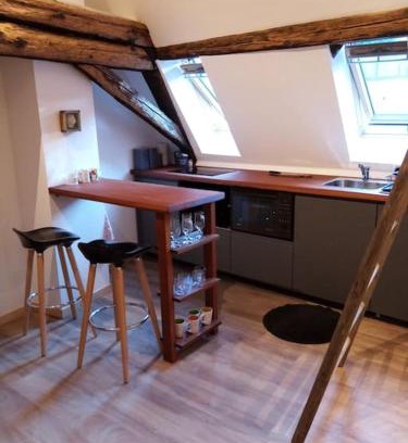 Gueberschwihr Apartment | Studio cosy dans maison alsacienne