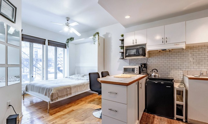 Maisonneuve Apartment | Studio COZY/Rue Ste-Catherine