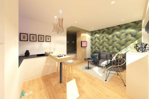 Yves Farge - Le Fleuve Apartment | Studio Design Paloma Dark