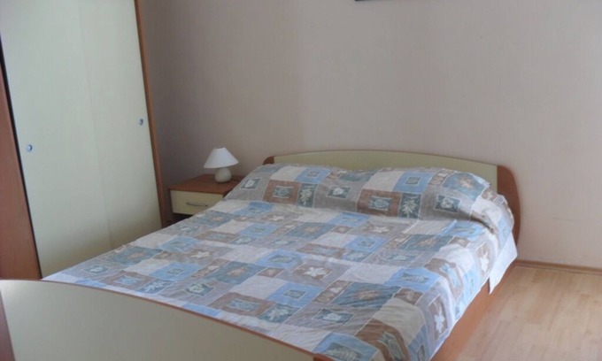 Ljubac Apartment | Studio flat with balcony and sea view Ljubač, Zadar (AS-14593-a)