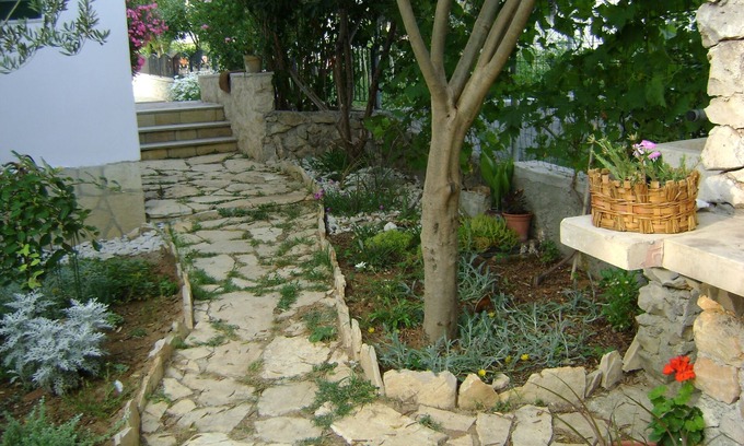 Ljubac Apartment | Studio flat with balcony and sea view Ljubač, Zadar (AS-14593-b)