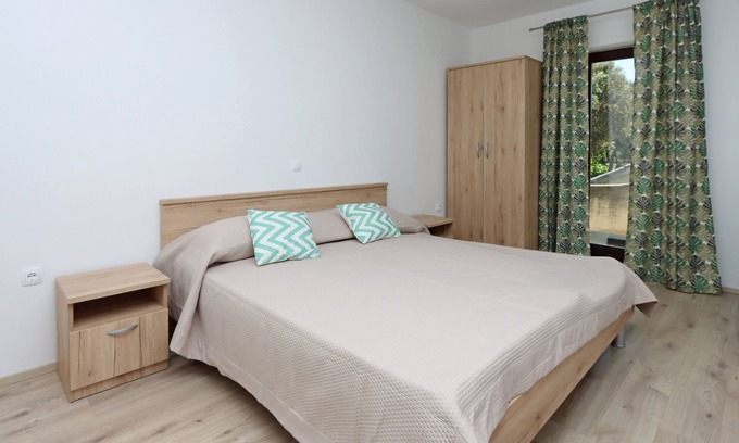 Mandre Apartment | Studio flat with balcony and sea view Mandre, Pag (AS-3084-b)