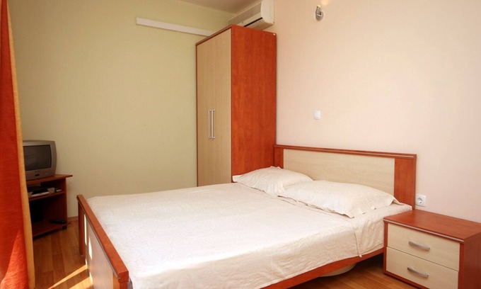 Duce Apartment | Studio flat with terrace and sea view Duće, Omiš (AS-4852-b)