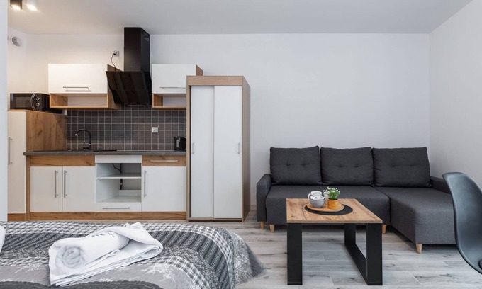 Swinoujscie Apartment | Studio for 4 guests - Parking - Pet Friendly