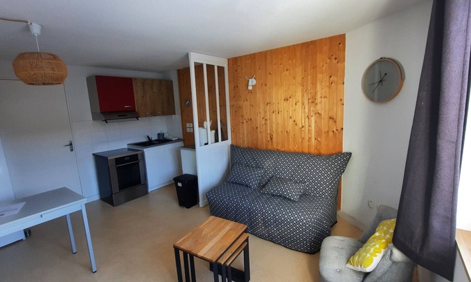 Besse-et-Saint-Anastaise Apartment | STUDIO COSY EN CENTRE STATION ET PIED DES PISTES