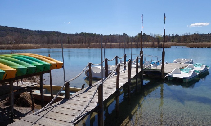 Quinson Apartment | Studio in Quinson Provençal village on the edge of the Verdon, landscape swimming, kayaking, etc.