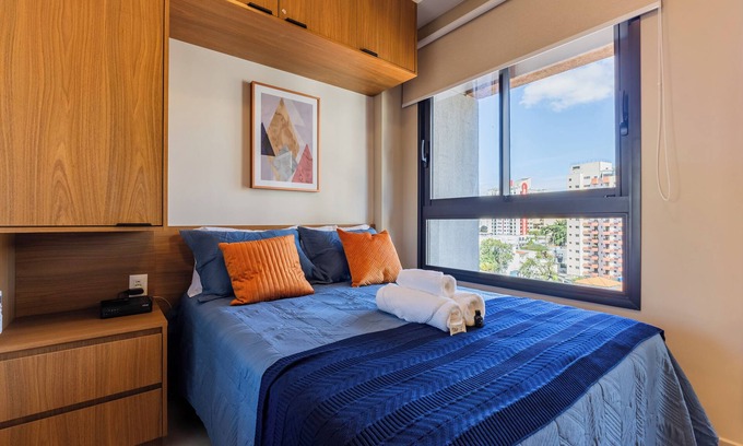 Vila Clementino Apartment | STUDIO M&F, NEW AND 400 MT FROM SANTA CRUZ METRO