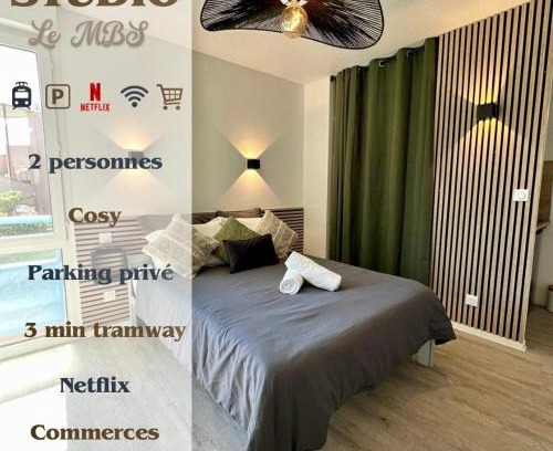 Celleneuve Apartment | Studio MBS 1 - Cosy, Tram, Wifi, Parking, Equipé
