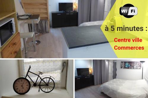 Fontenay-le-Comte Apartment | Studio Neuf avec courette privative