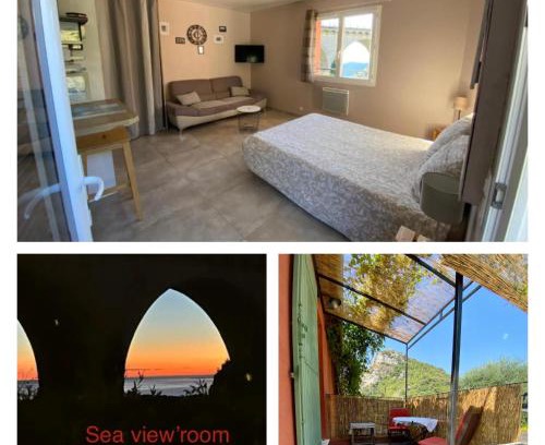 Eze House | STUDIO pied village EZE - dans VILLA - Parking Gratuit