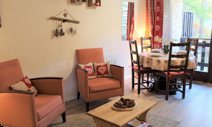 Les Claux Apartment | Studio Près des Pistes à Vars Les Claux - Proche Commerces - 4 Couchages - Calme et Confort - FR-1-330B-99