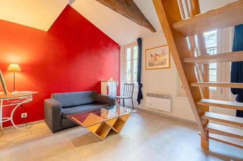 Arsenal-Redon Apartment | Studio Rennes Centre Wifi Jardin
