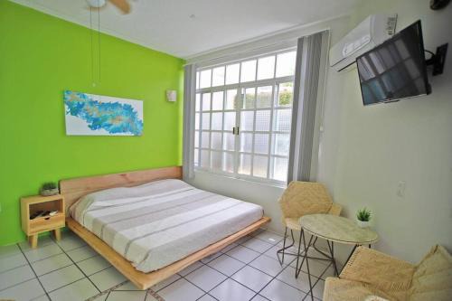 Rinconada Apartment | Studio -Sand at Mikasa- Fast Internet, King bed, Pool, Near Beach, AC