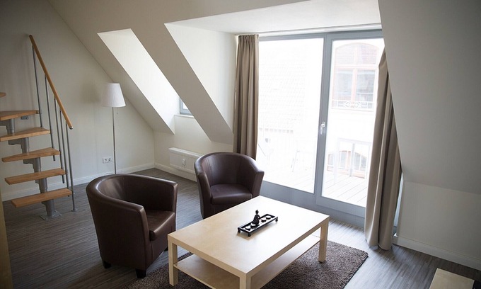 Schwerin Apartment | Studio-Superior-Private Bathroom-Balcony