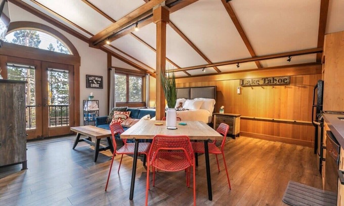 Tahoe City Apartment | Studio w/Incredible Location in Tahoe City!