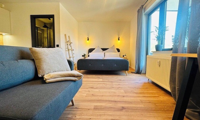 Bad Sooden-Allendorf Apartment | Studio with balcony & WLAN | T&P SoodenSuite 13