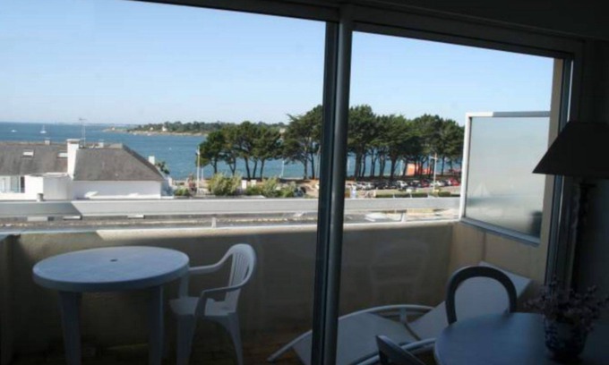 Benodet Apartment | Studio with beautiful sea view EXCEPTIONAL 50m FROM THE BEACH WITHOUT OPPOSITE