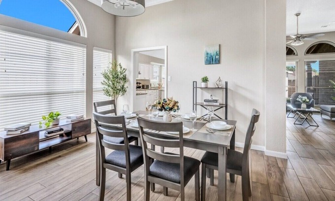Allen House | Stunning 4BR Home w/ Patio & Garage - Pet Friendly