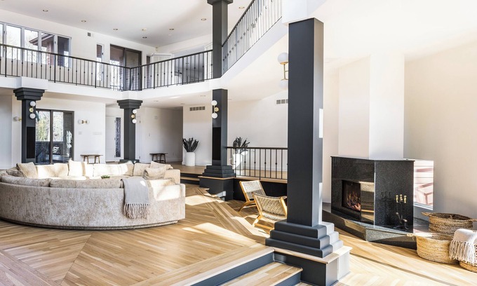 Hampton Bays House | Stunning 6,000 sq ft home on 1.28 private acres in Hamptons Bays, with pool.