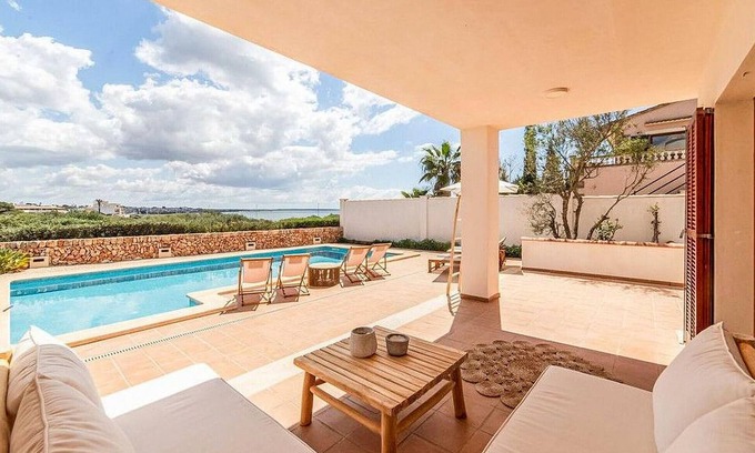 Llucmajor House | Stunning home in Llucmajor with private swimming pool, can be inside or outside