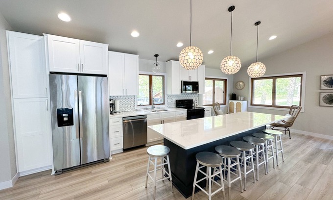 Detroit Lakes House | STUNNING Lake Home on Coveted Long Lake!