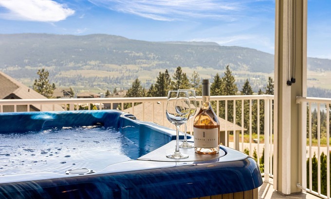 Central Okanagan House | Stunning Mountain View Home in Wine Country