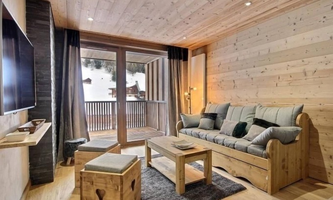 Plagne 1800 Apartment | Stunning new apartment with large terrace and parking, Plagne 1800