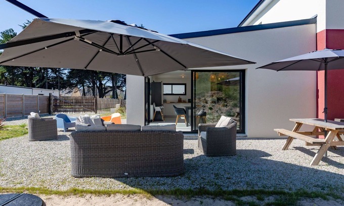 Saint-Germain-sur-Ay House | Stunning private villa for 4 people with WIFI and terrace