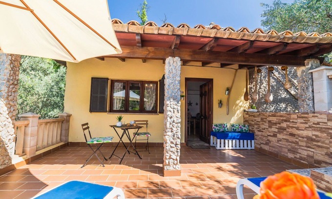 Escorca House | Stunning private villa for 6 guests with A/C, WIFI, TV, patio and parking