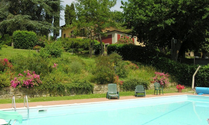 Vicchio Villa | Stunning private villa for 16 guests with WIFI, private pool, TV, patio, panoramic view and park.