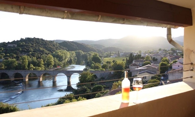 Roquebrun House | Stunning River and Vineyard Views