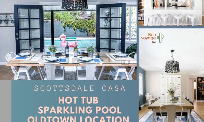 Pointe Scottsdale House | Stunning Scottsdale Home with Private Pool+Hot Tub