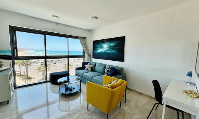 Herzliya Pituach Condo | "Stunning sea and beach view apartment Herzeliya Pituach beach"