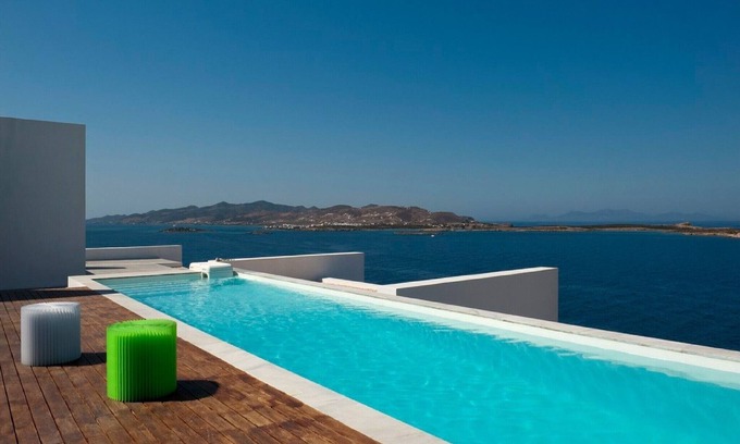 Paros Villa | Stunning Seafront Paros Villa | Villa Seabreeze Escape | 6 Bedrooms | Private.